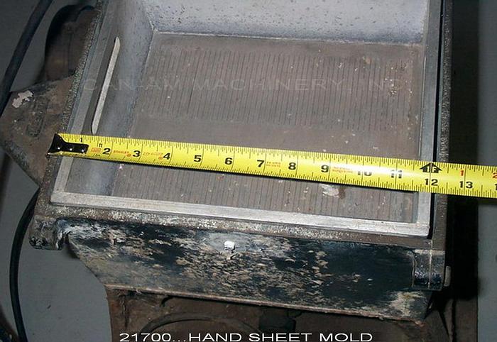 Used Allis Chalmers/Valle 01136 Flat Screen, 8" X 8" #21700