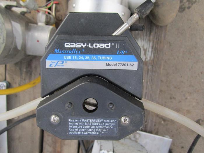 Used Pump, Peristaltic, S/st, Masterflex, Mdl 77201-62, 1/2 HP #S739562