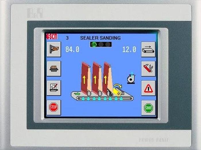 SCM Group DMC sd90 RRT 135, 3 Head Wide Belt Sander, VN