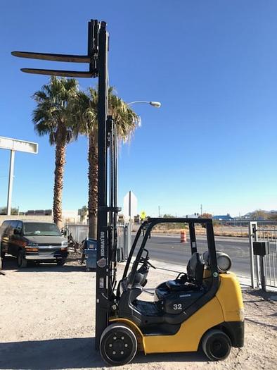 Used 2016 KOMATSU FG32SHT-16 Forklift