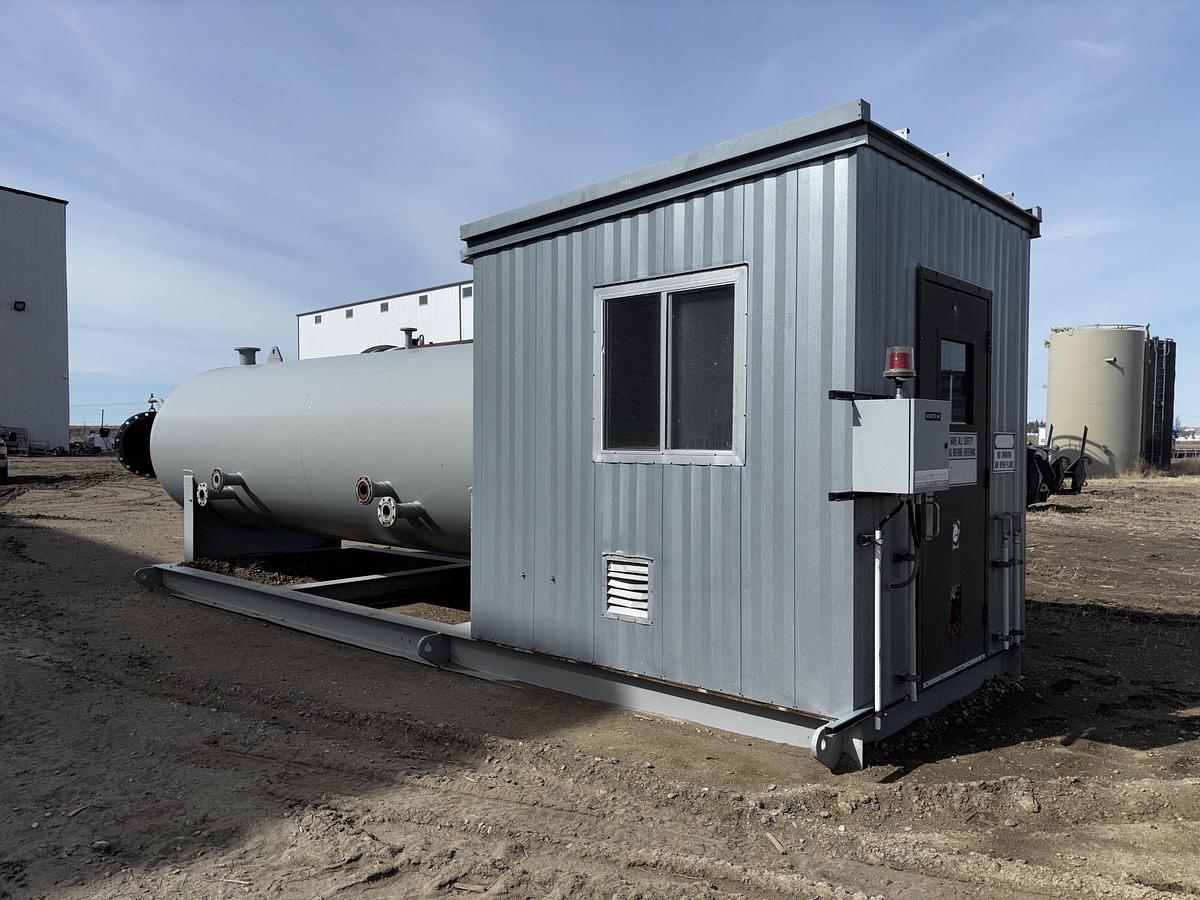 Used 6' x 20' Horizontal 75 PSI Rushton Free Water Knock Out - 15706