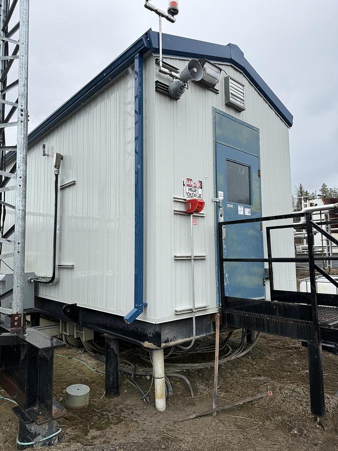Used 10" W x 24' Long MCC Building with Storage/Office Space