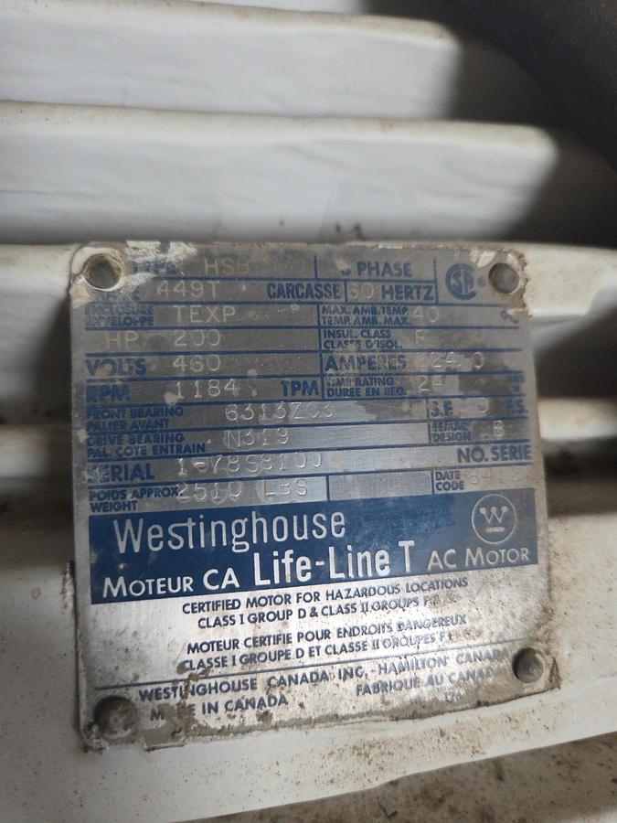 Used 200 HP Electric Driven Ariel JGW 2