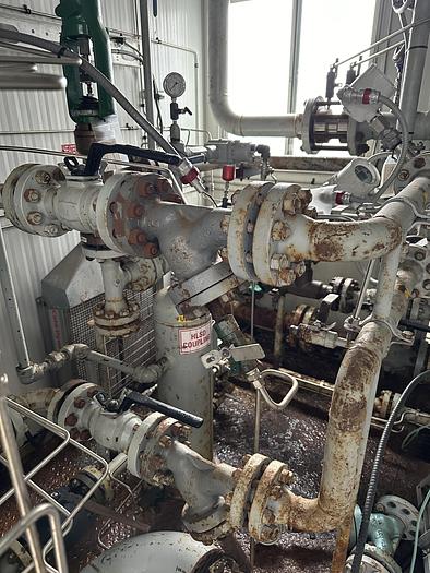 Used 30" 1440 PSI Vertical Sour Separator Package w/Integral 400 BBL Tank