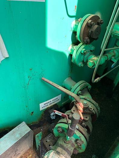 Used 100 BBL Double Wall Heated Internally Coated Tank