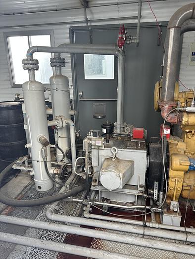 Used 90 HP Compressor Ariel JGP-1/Cat 3304 Reciprocating