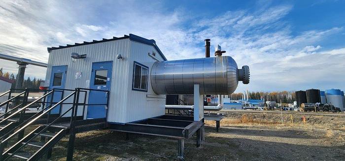 Used 60" x 20' 530 PSI Sour Horizontal Separator Package