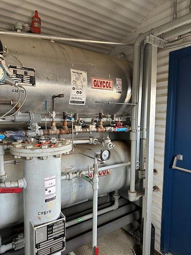 Used 24" x 30' 1440 PSI AB Sour 8 Tray Dehydrator