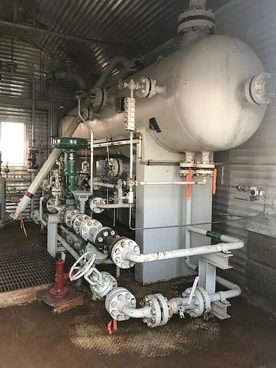 Used 42” x 16’ 1800# SOUR Orban 3 Phase Horizontal Separator Package