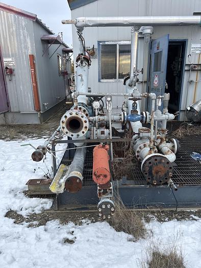 Used 48" 720 PSI Group Separator with 36" 720 PSI Test Separator and 8 Well Inlet Header