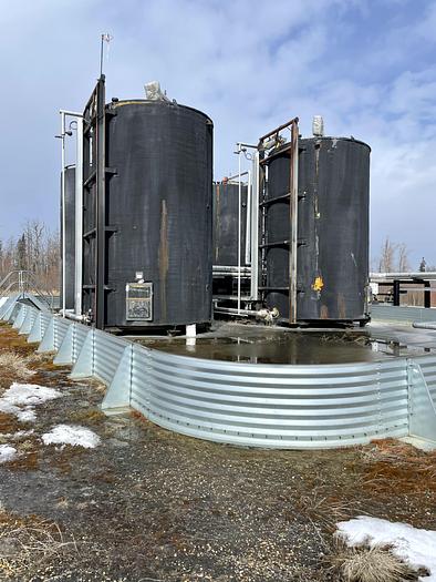 Used 400 BBL Insulated Heated & Internally Coated Tank