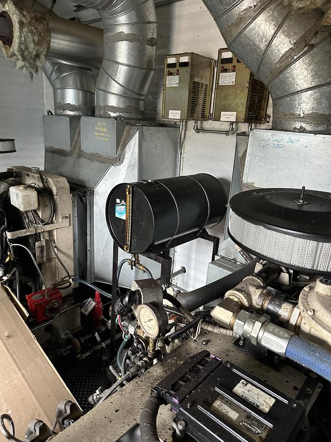 Used Dual 130 KW Katolight Generators with GM 8.1 L Natural Gas Engines