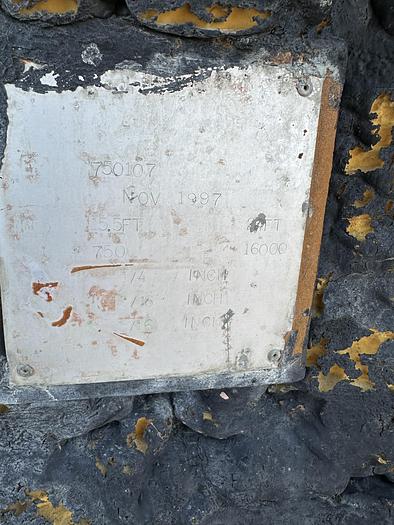 Used 750 BBL Insulated Tank