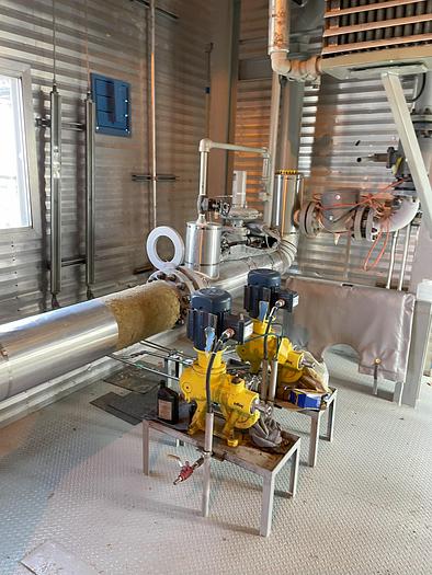 Used 60" x 24' 720 PSI Sour Horizontal 3 Phase Separator Package