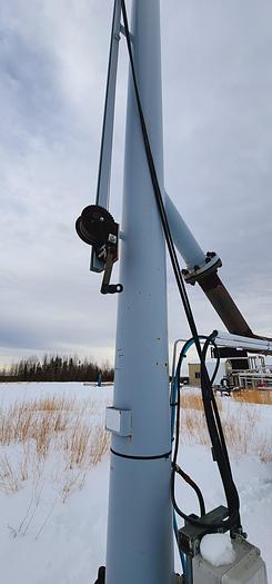 Used 100 BBL Double Wall 14.9 PSI 84" x 15' Flare KO