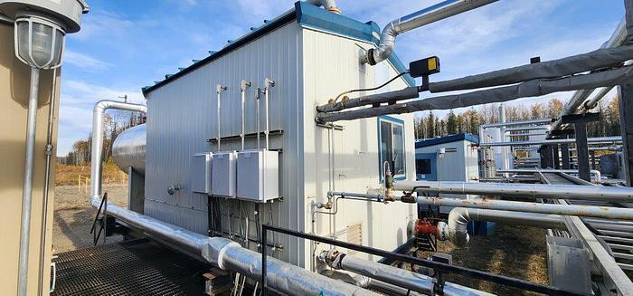 Used 60" x 20' 530 PSI Sour Horizontal Separator Package