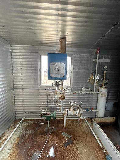 Used 16" 1440 PSI Vertical Separator Package w/Integral 100 Bbl Double Wall Fiberglass Tank