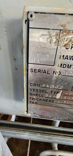 Used 36" x 10' 1440 PSI Horizontal Sour Separator Package