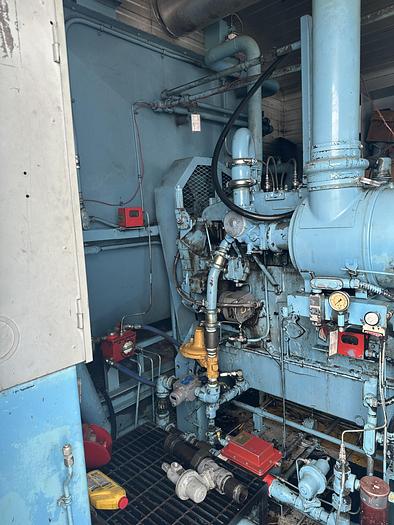Used 215HP Gemini H-302/Cat 3406 Reciprocating Compressor