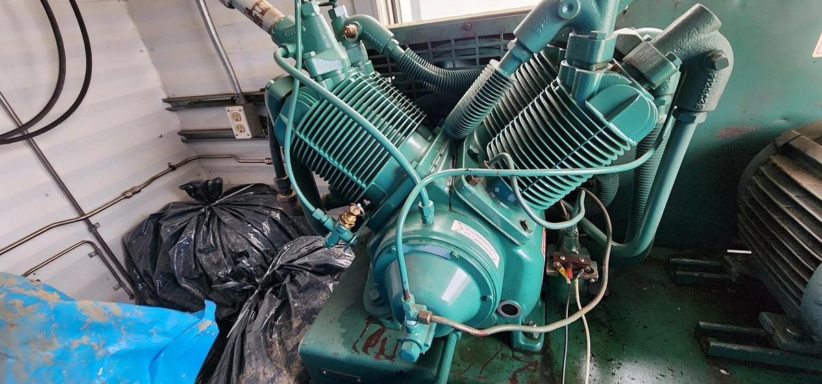 Used Dual Air/Instrument Air Compressor - 16013