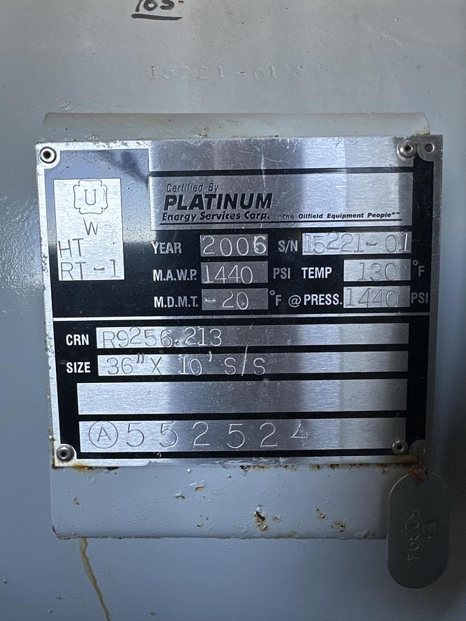 Used 2006 Platinum Energy Services