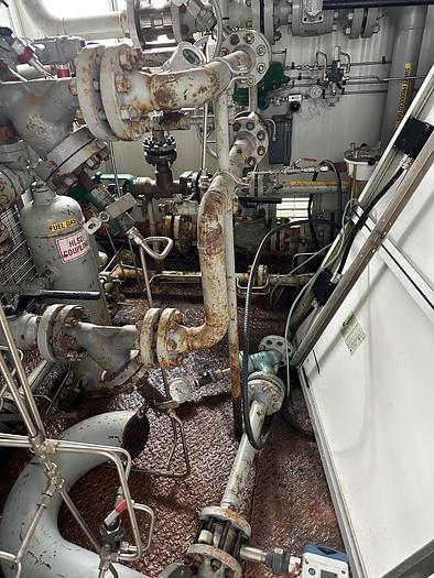 Used 30" 1440 PSI Vertical Sour Separator Package w/Integral 400 BBL Tank