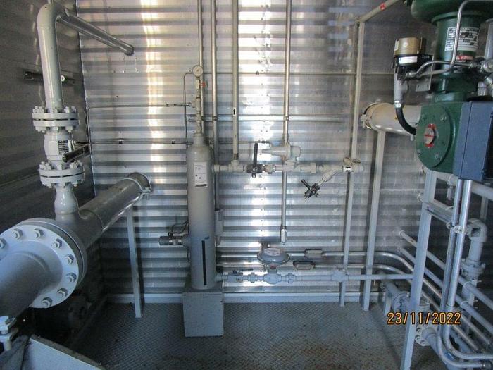 Used 54" x 16' 720 PSI Horizontal Sweet Separator c/w Blow Case