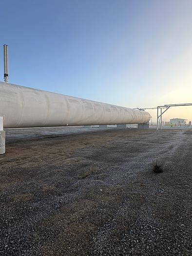 Used 90,000 Gallon 250 PSI Storage Bullet