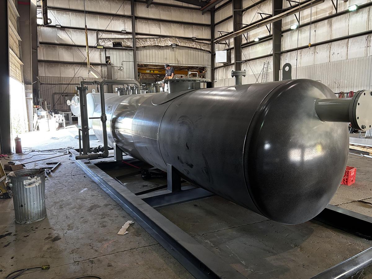 Refurbished 75 BBL Flare Knockout Skid 14.9 PSI Reconditioned - 15780