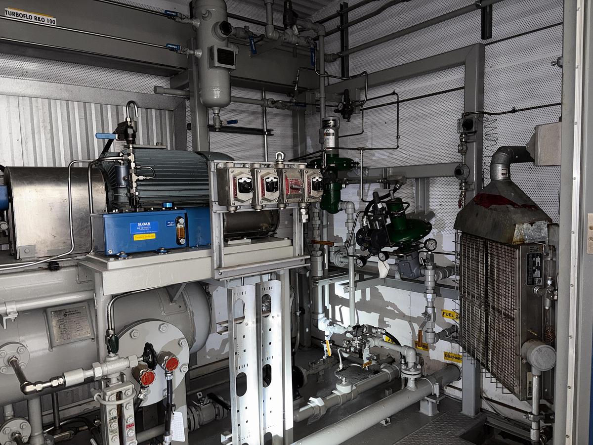 Used 50 HP Ro-Flo VRU Compressor - 16020