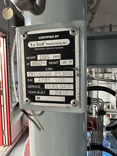 100HP New SOUR VRU Teco Driver with 2 Ro-Flo Compressors - 15623