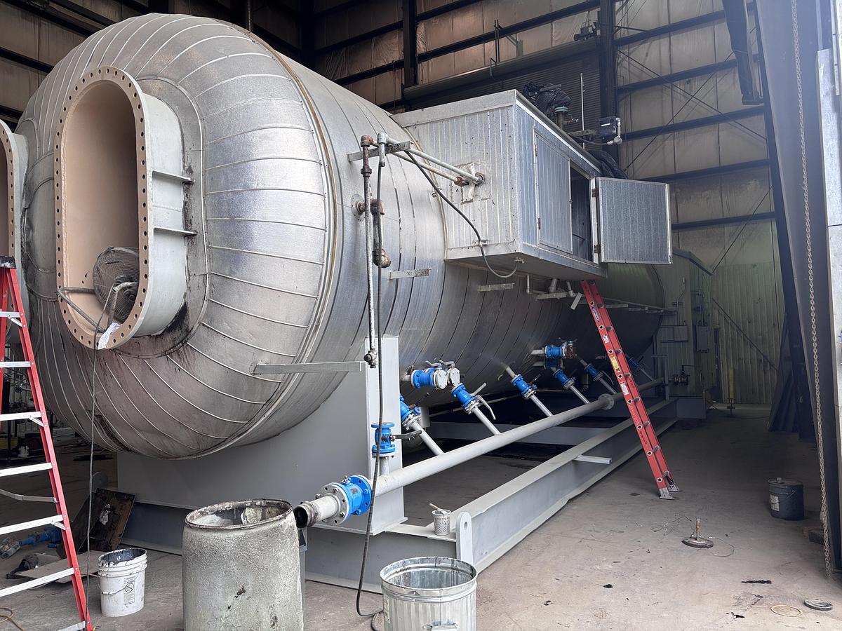 Refurbished 10' x 40' 75 PSI Horizontal Treater