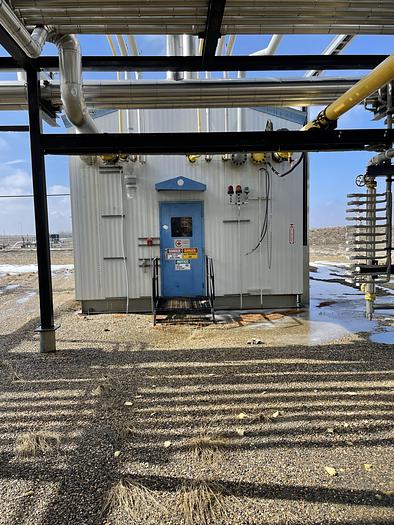 Used 60" x 24' 720 PSI Sour Horizontal 3 Phase Separator Package