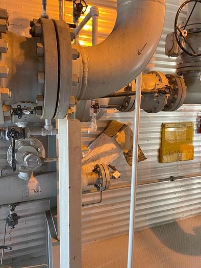 Used 60" x 24' 720 PSI Sour Horizontal 3 Phase Separator Package