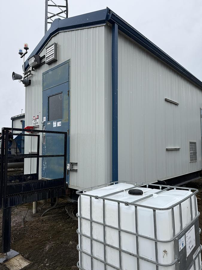 Used 10" W x 24' Long MCC Building with Storage/Office Space