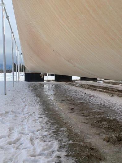 Used 106,000 Gallon 177 PSI Pressurized Storage Bullet