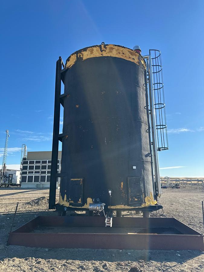 Used 750 BBL Double Wall Internally Coated Tank #16110