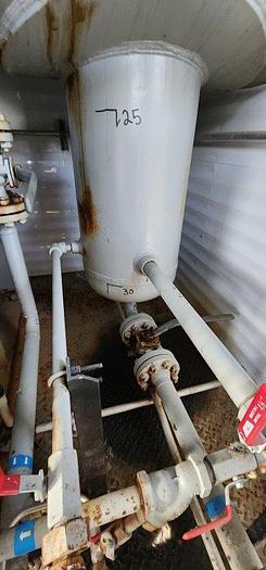 Used 60" x 20' 530 PSI Sour Horizontal Separator Package