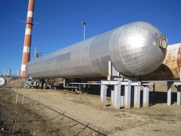 Used 72,000 Gallon 250 PSI Pressurized Storage Bullet