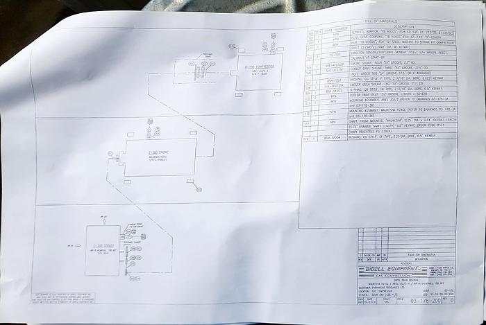 Used 100 BBL Double Wall 14.9 PSI 84" x 15' Flare KO