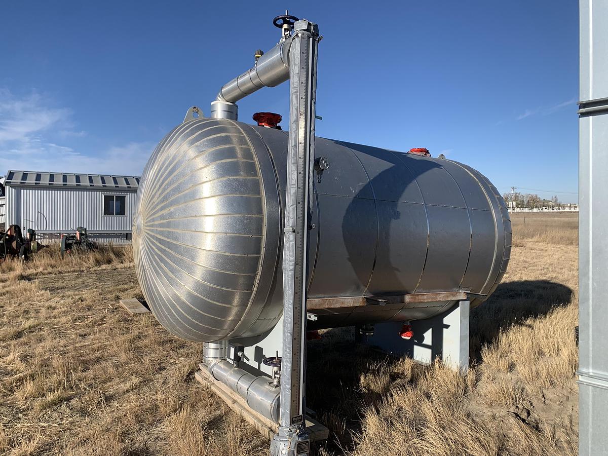 Used 72" x 10' 50 BBL Internally Coated FKOD c/w Heat Coil