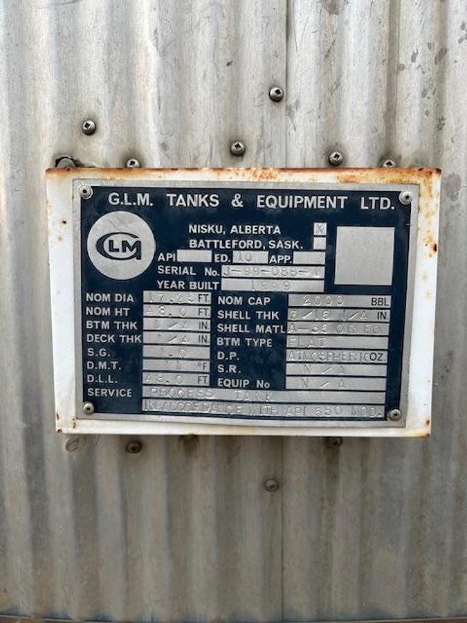 Used 1999 GLM Industries LP