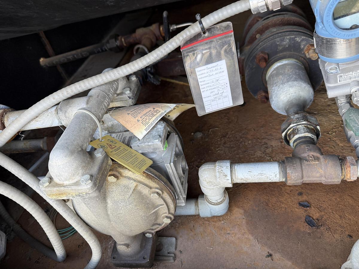 Used 100 BBL Double Wall 14.9 PSI 84" x 15' Insulated Heated Flare KO