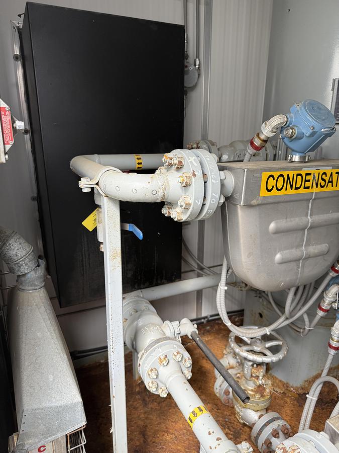 Used 30" 1440 PSI Vertical Sour Separator Package w/Integral 400 BBL Tank