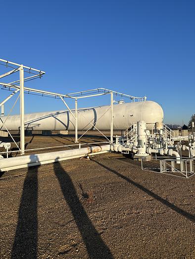 Used 90,000 Gallon 250 PSI Storage Bullet