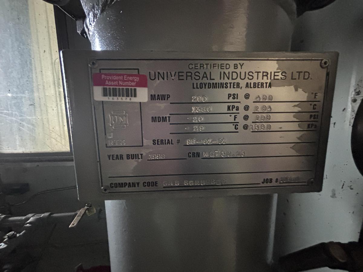 Refurbished 10' x 40' 75 PSI Horizontal Treater