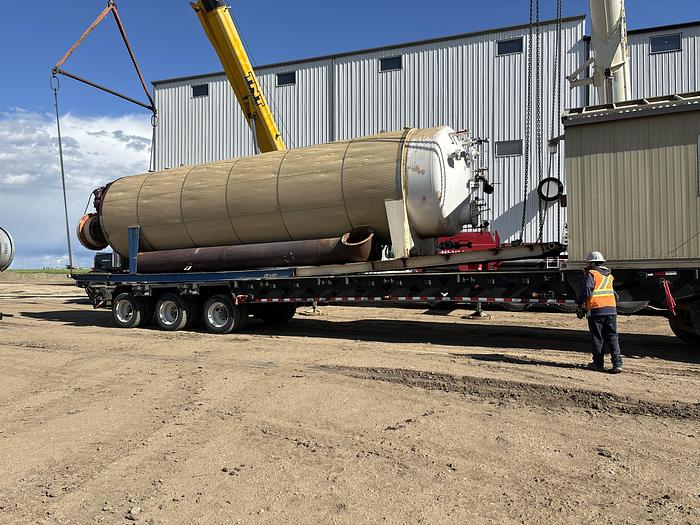 Used 8' x 30' Horizontal 75 PSI Sivalls Treater