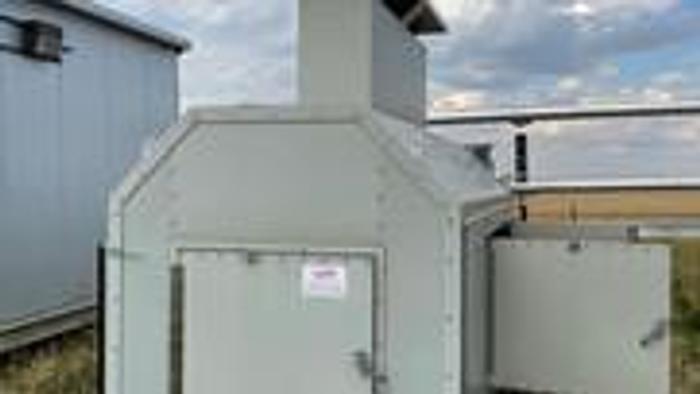 Used 60 KW Field Run Stamford Newage Dual Fuel Genset w/GM 5.7L Driver