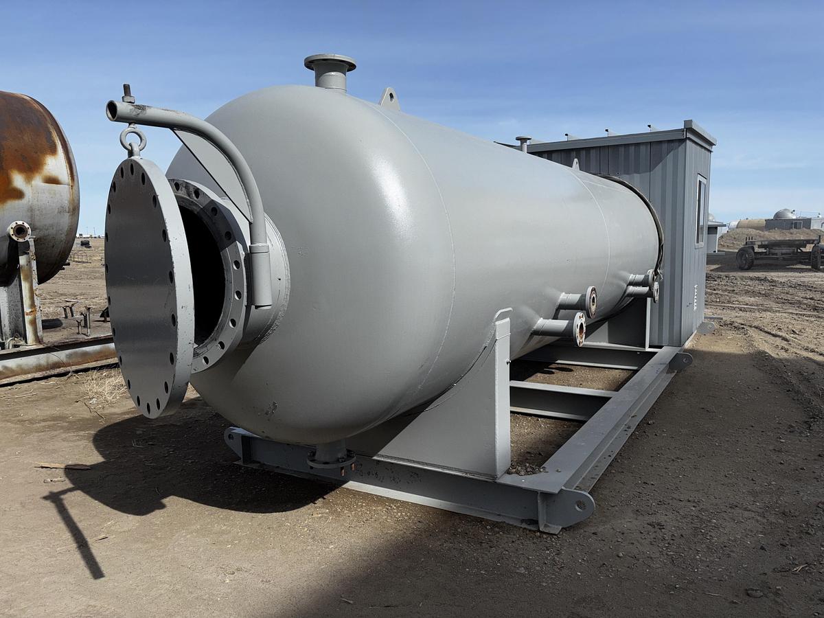 Used 6' x 20' Horizontal 75 PSI Rushton Free Water Knock Out - 15706