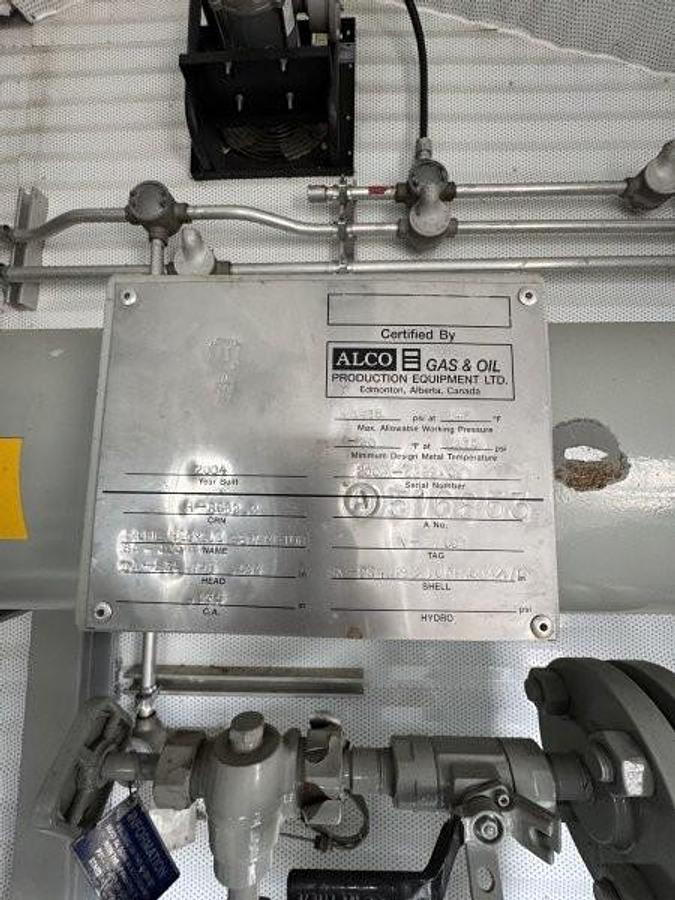 Used 24" 1415 PSI Sour 8 Tray Dehydrator